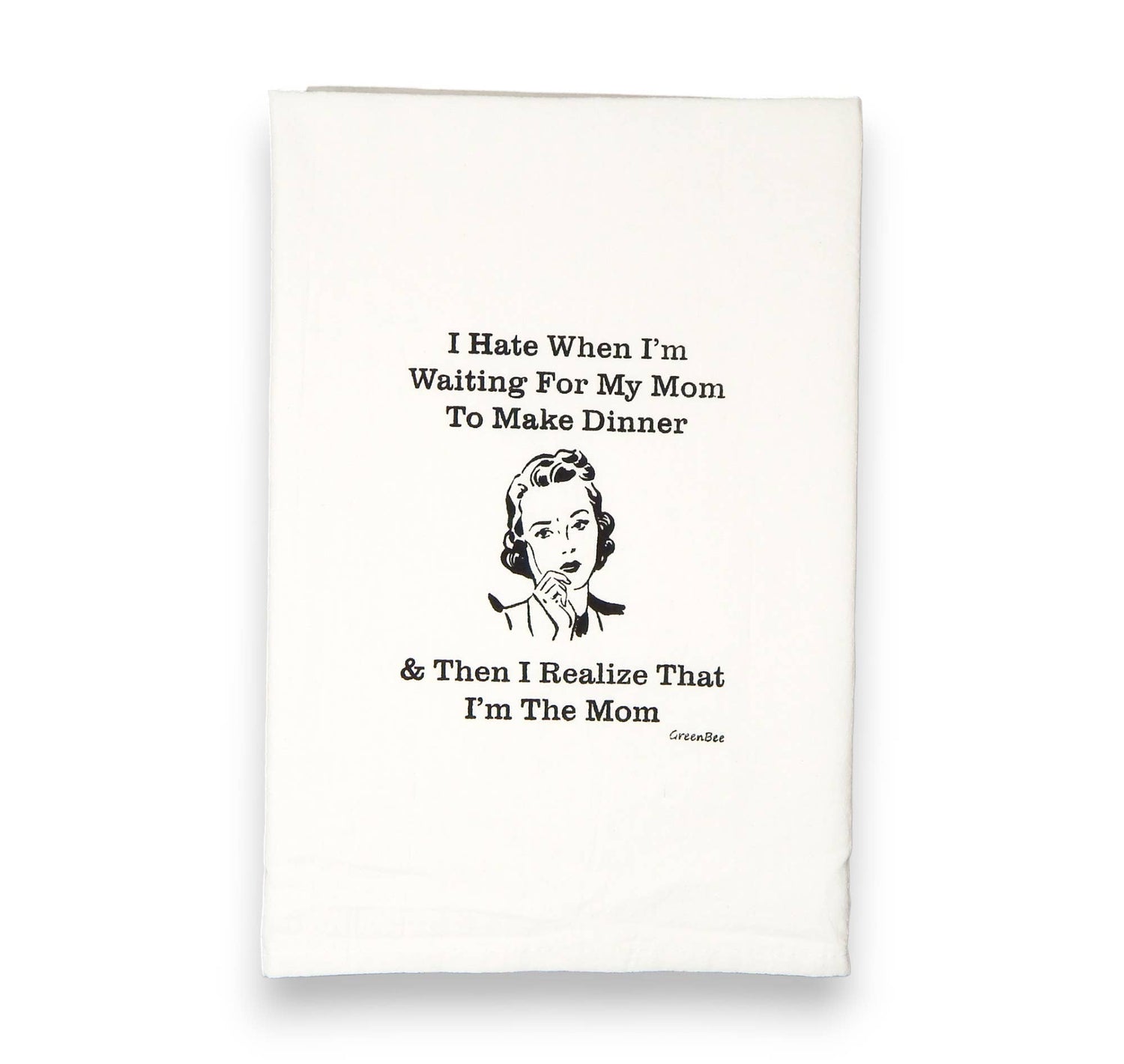 Mom Dinner Kitchen Towels | Tea Towels | Funny Dish Towels