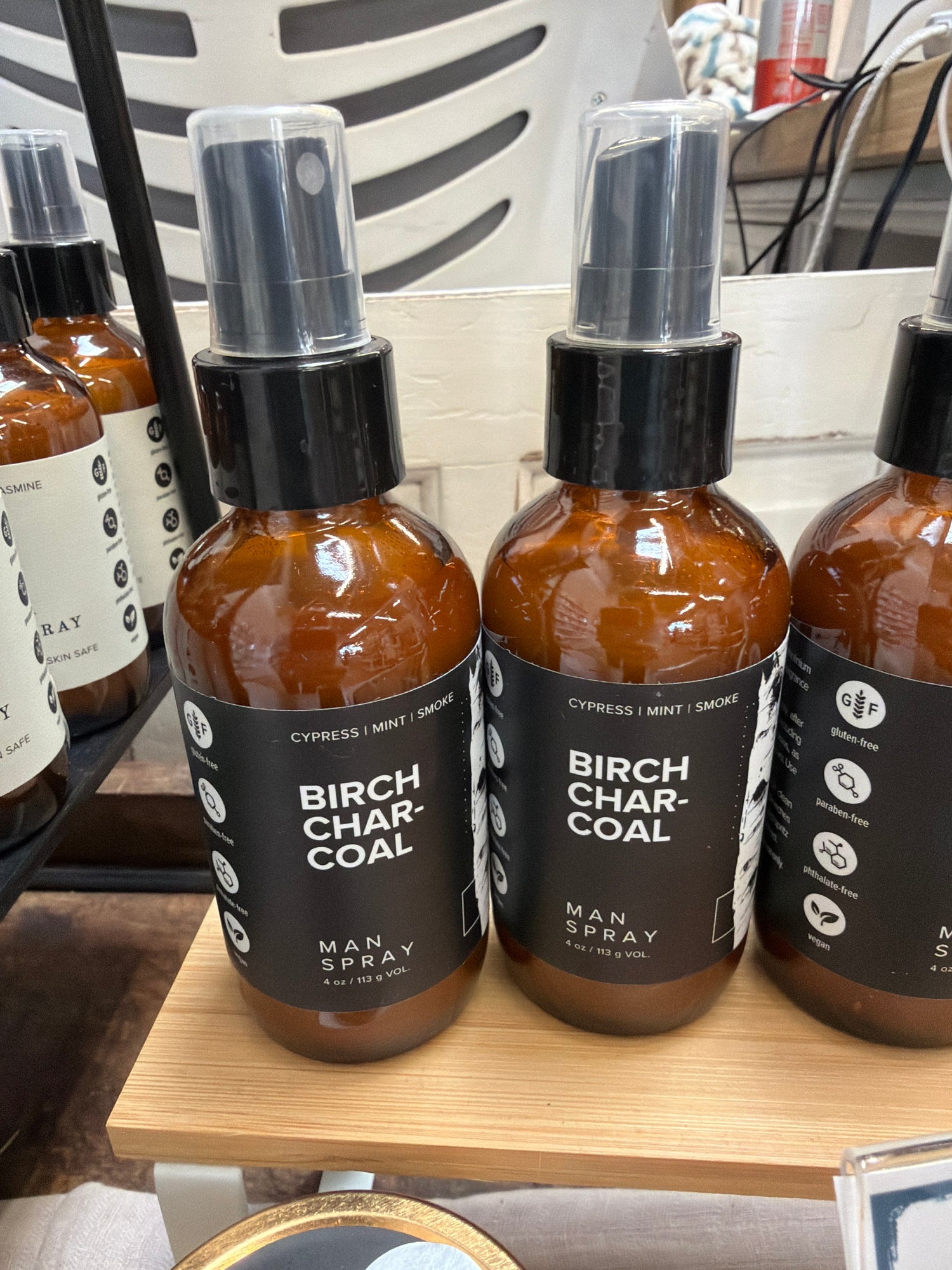 Man (Linen) Spray | Birch Char-Coal