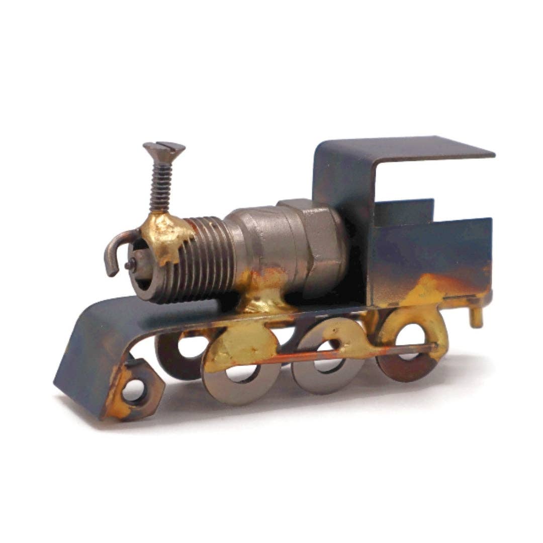 Handmade Metal Figurine | Train Engine