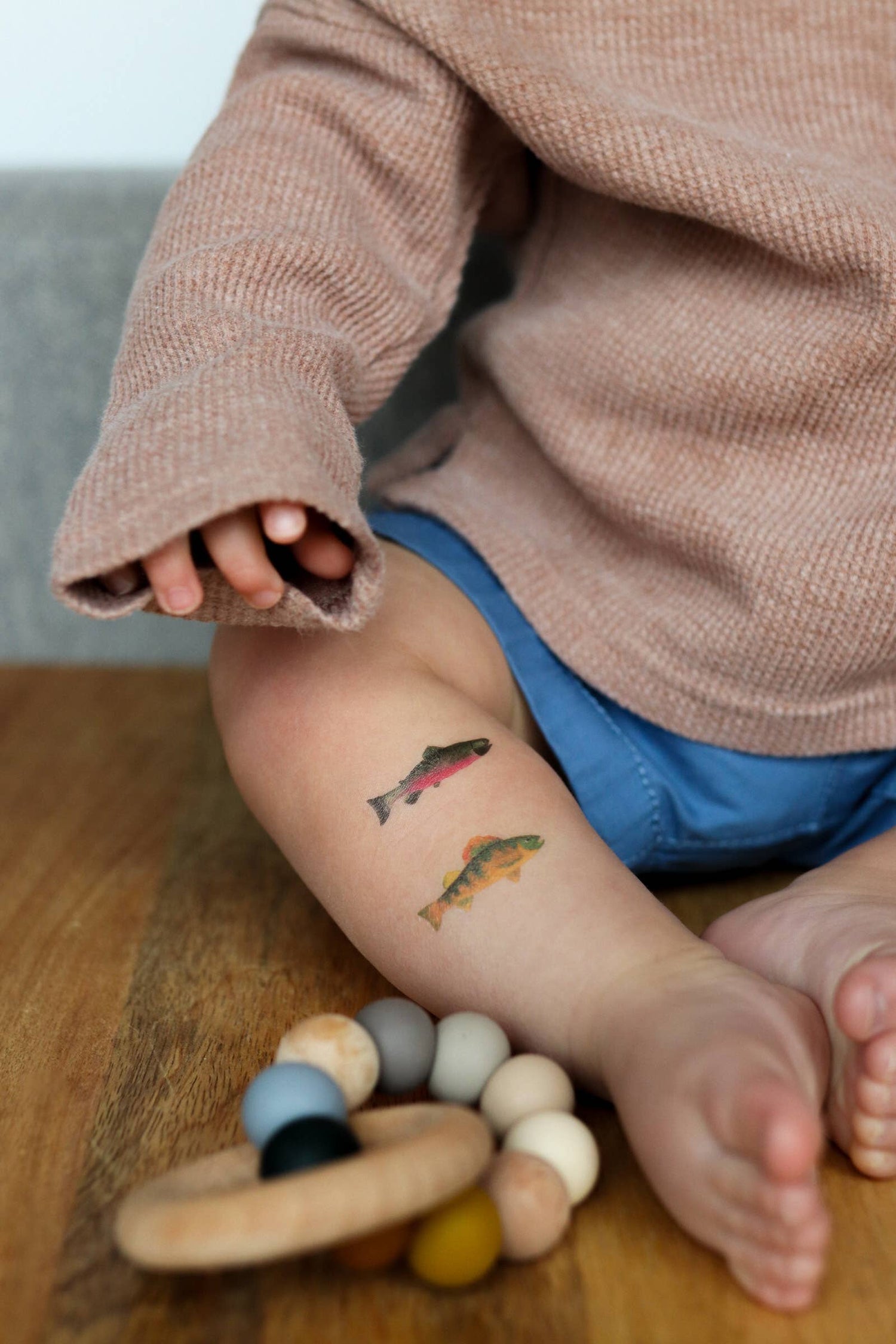 Gone Fishin' Temporary Tattoos