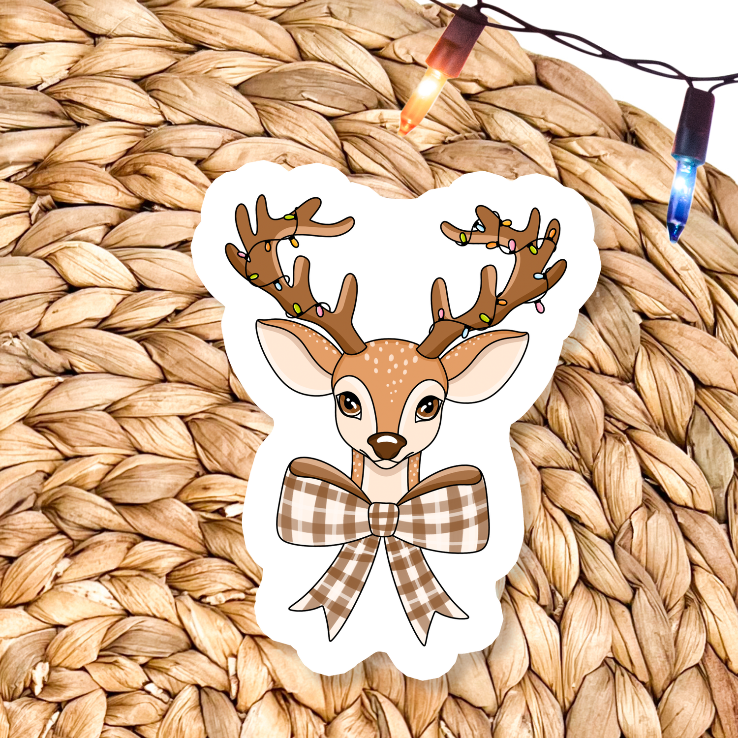 Sticker | Cute Christmas Reindeer