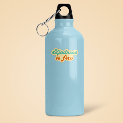 Vinyl Sticker | Kindness Is Free Sticker Retro Style