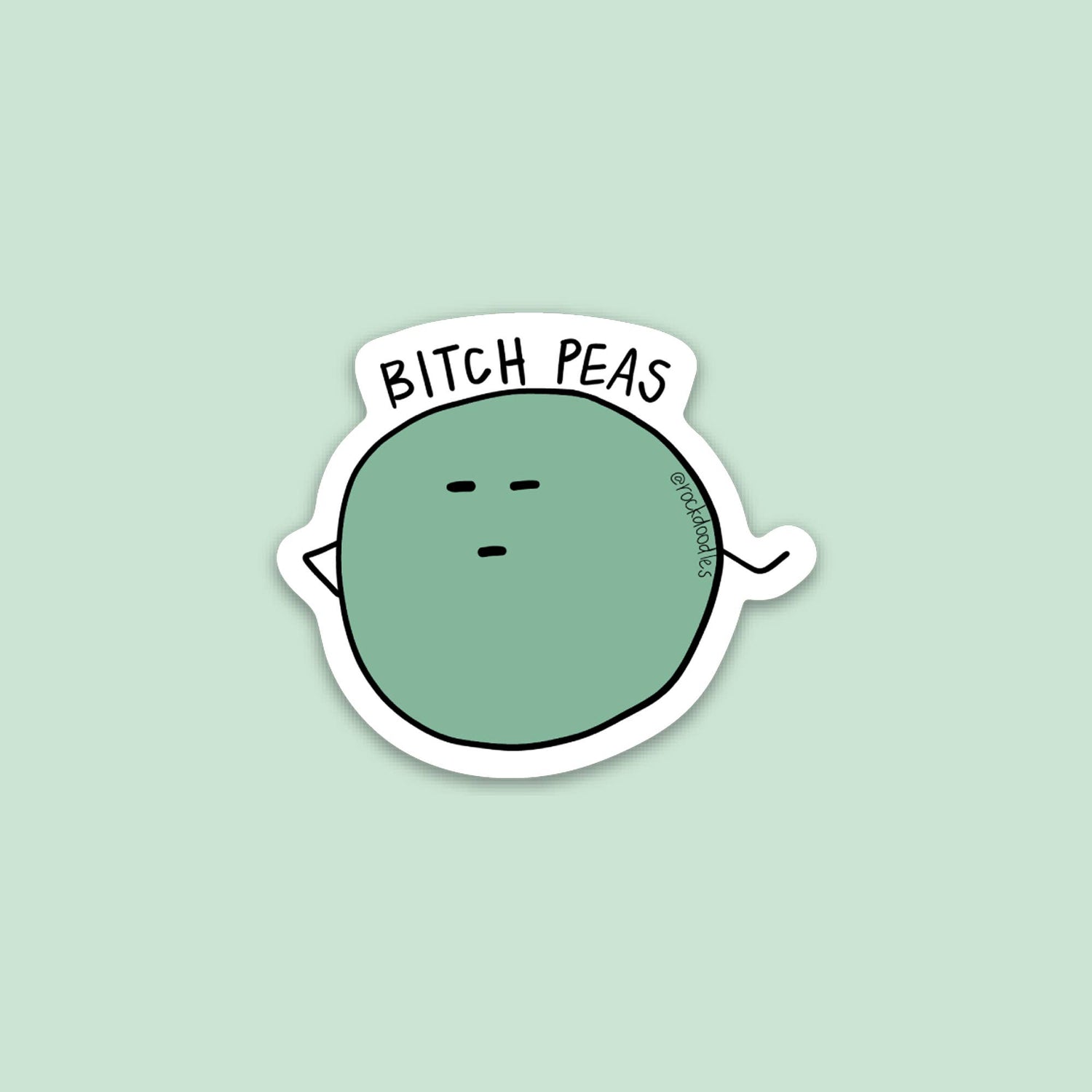 Sticker | Bitch Peas