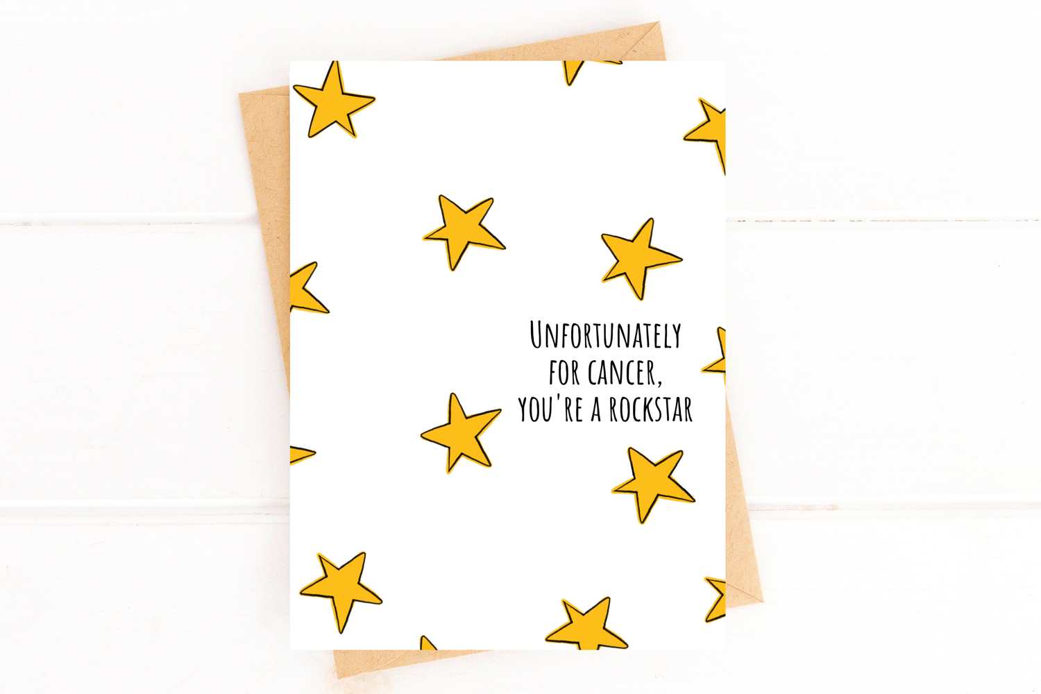 Greeting Card | You're a Rockstar Get Well Card for Chemo and Cancer