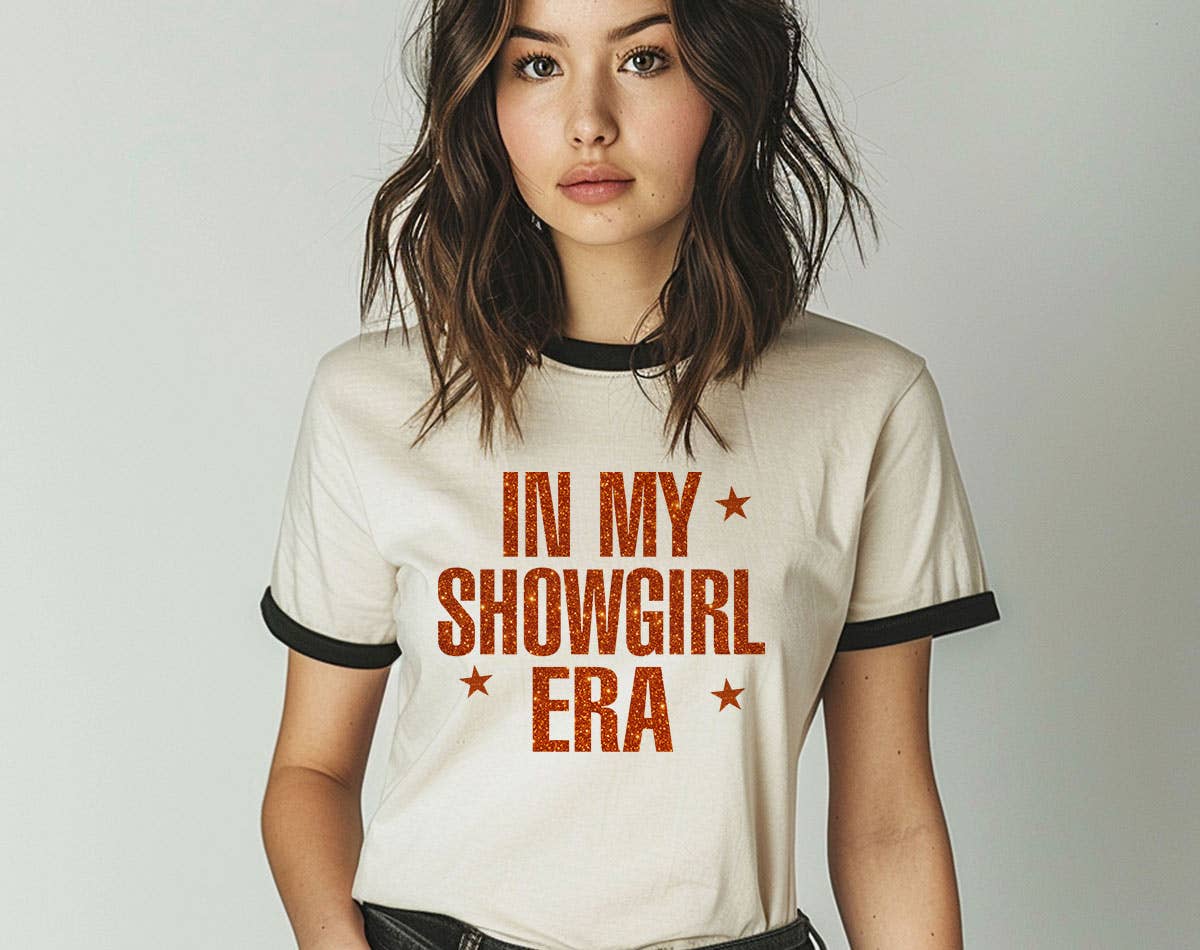 Ringer Tee | In My Showgirl Era (Swift Inspired)