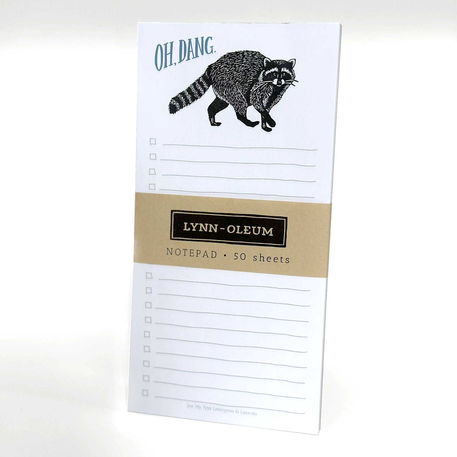 Notepad | OH DANG. Raccoon