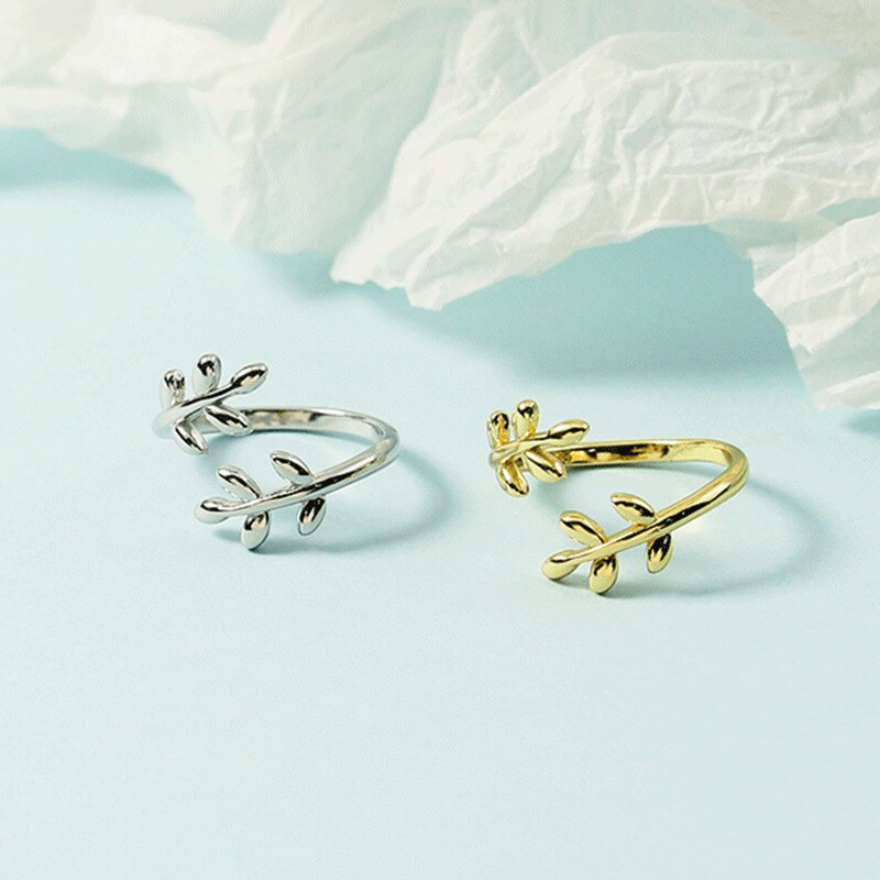 Ring | Olive Branch Stacker