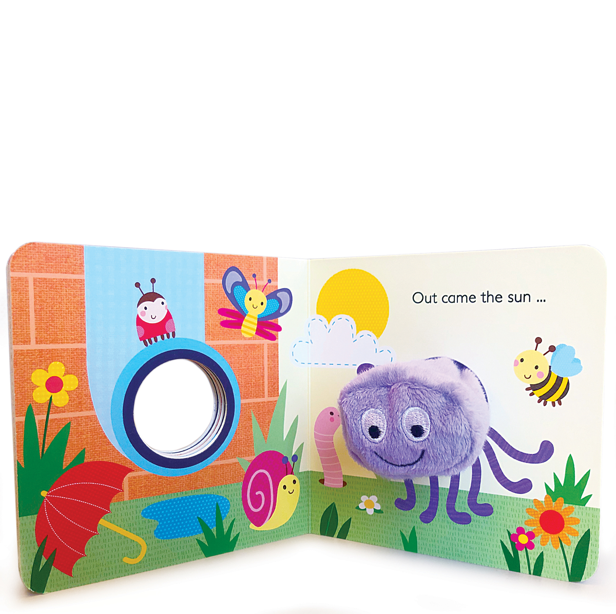 Finger Puppet Board Book | Itsy Bitsy Spider Nursery Rhyme