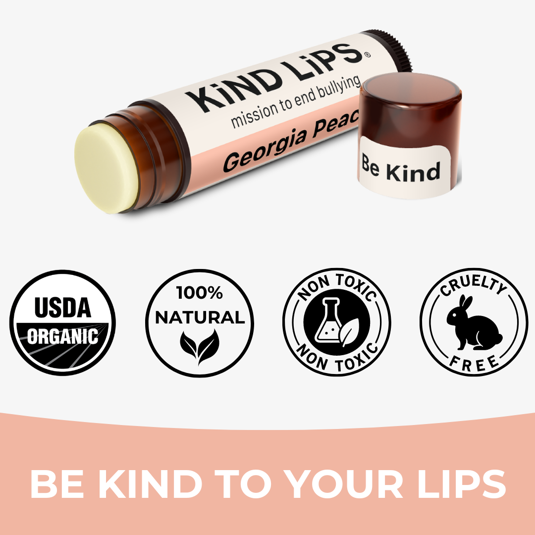 Organic Lip Balm | Georgia Peach