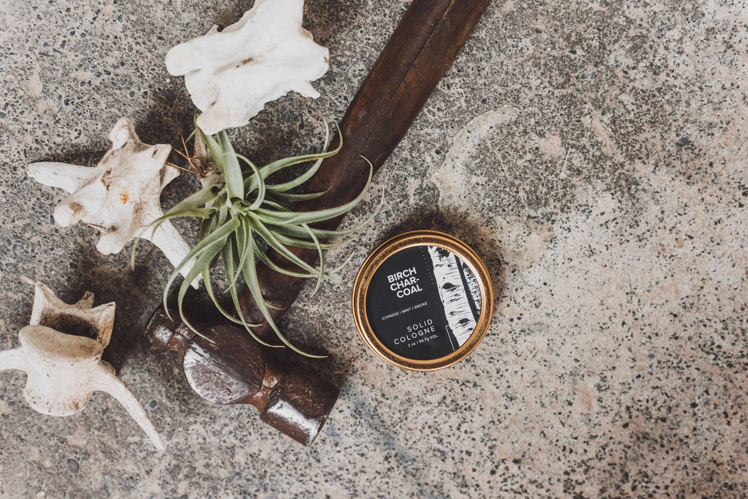 Birch Charcoal | Unisex Solid Cologne | Broken Top Brand