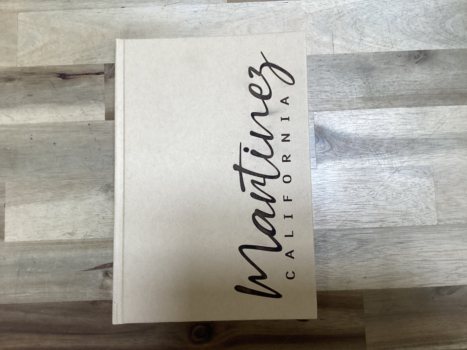 Kraft Notebook | (Script) Martinez, California