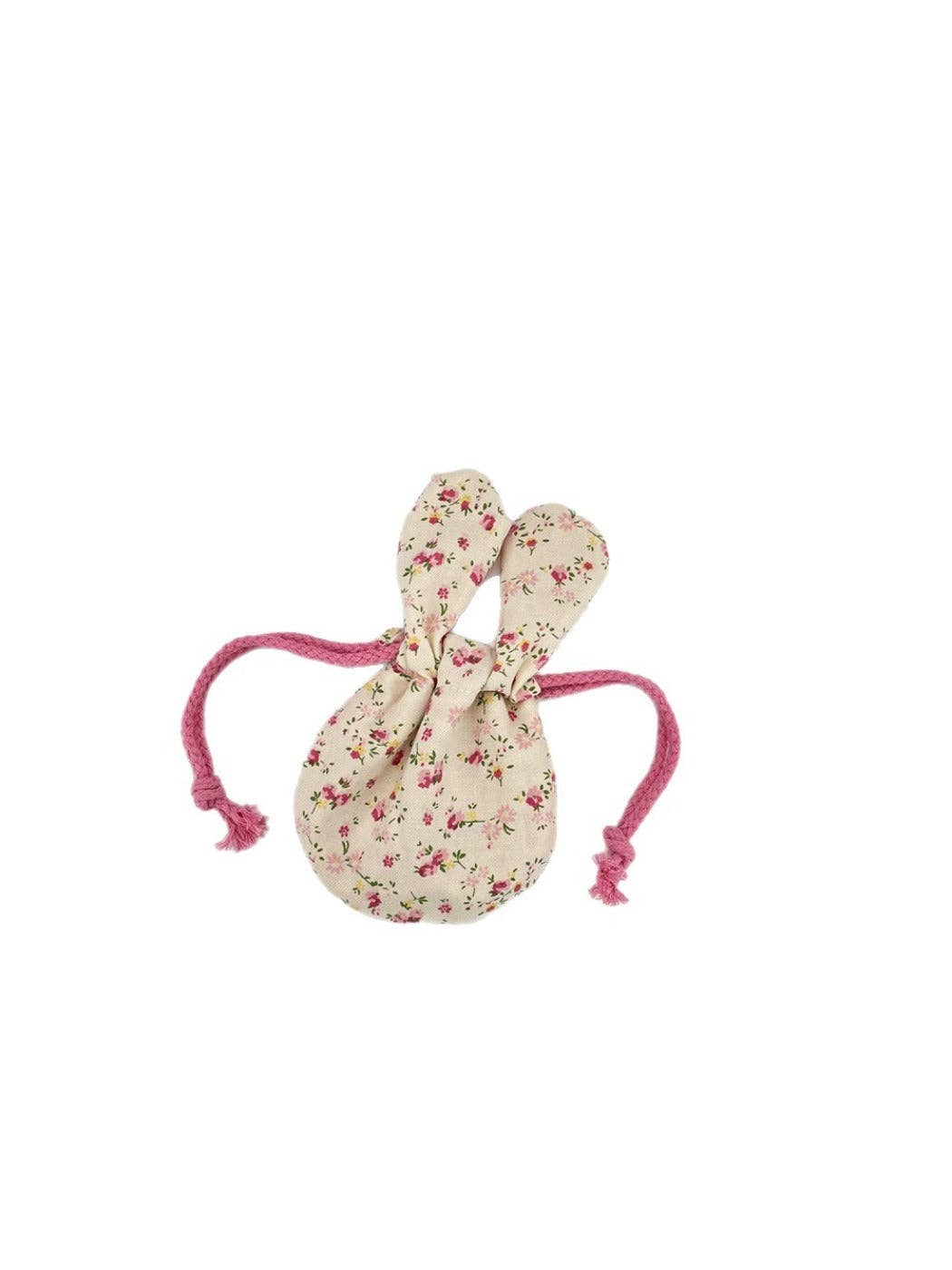 Drawstring Pouch | Floral Bunny Ears