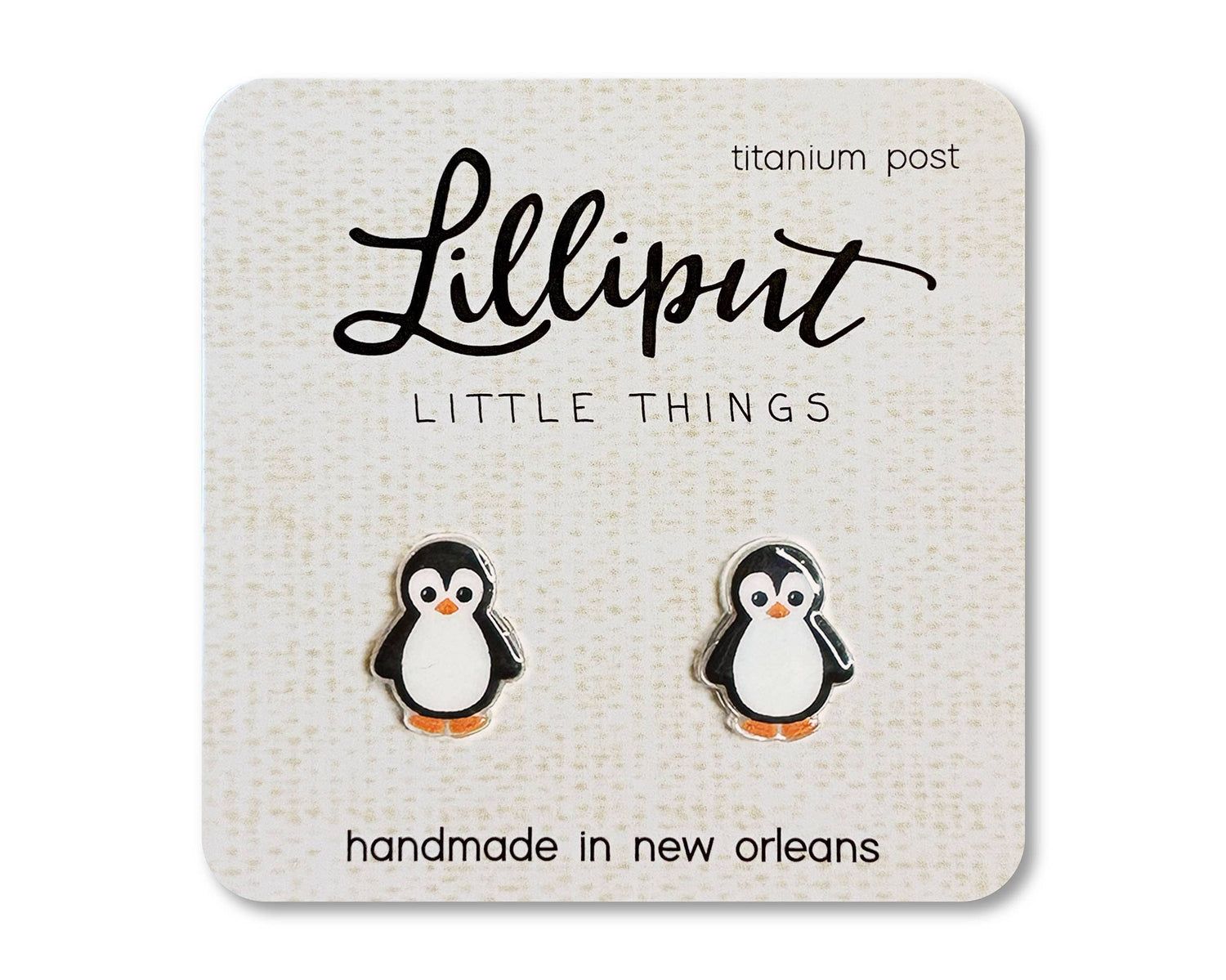 Earrings | Penguin Studs