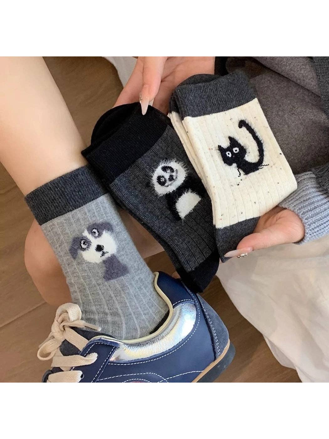 Women's Socks | Playful Dog