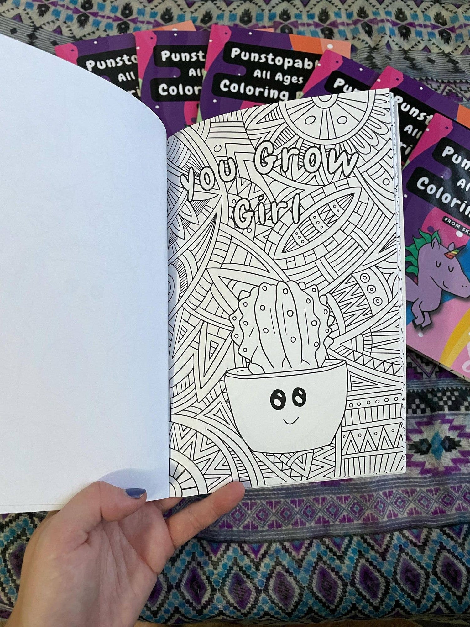 Punstopable All Ages Pun Coloring Book | Children & Adults