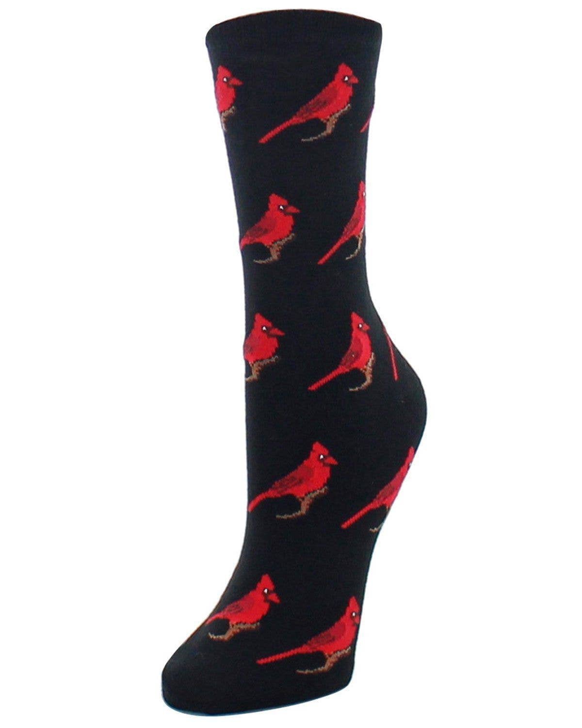 Women's Socks | Cardinal Bamboo Crew