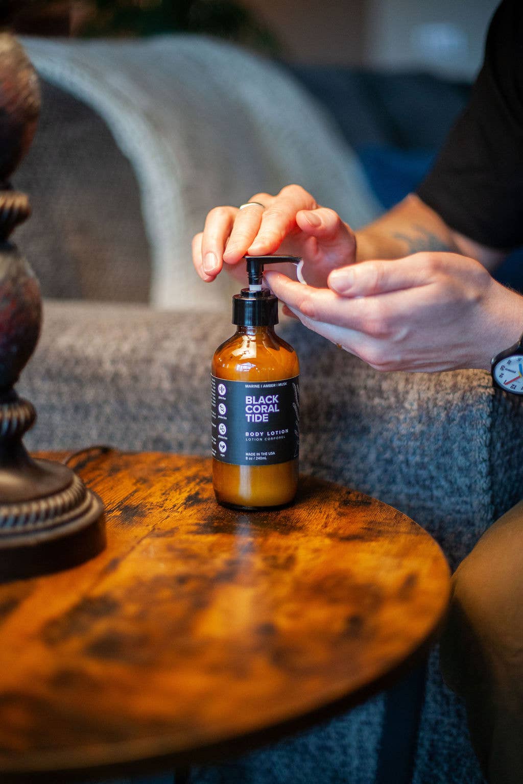 Black Coral Tide | Hand + Body Lotion | Broken Top Brand