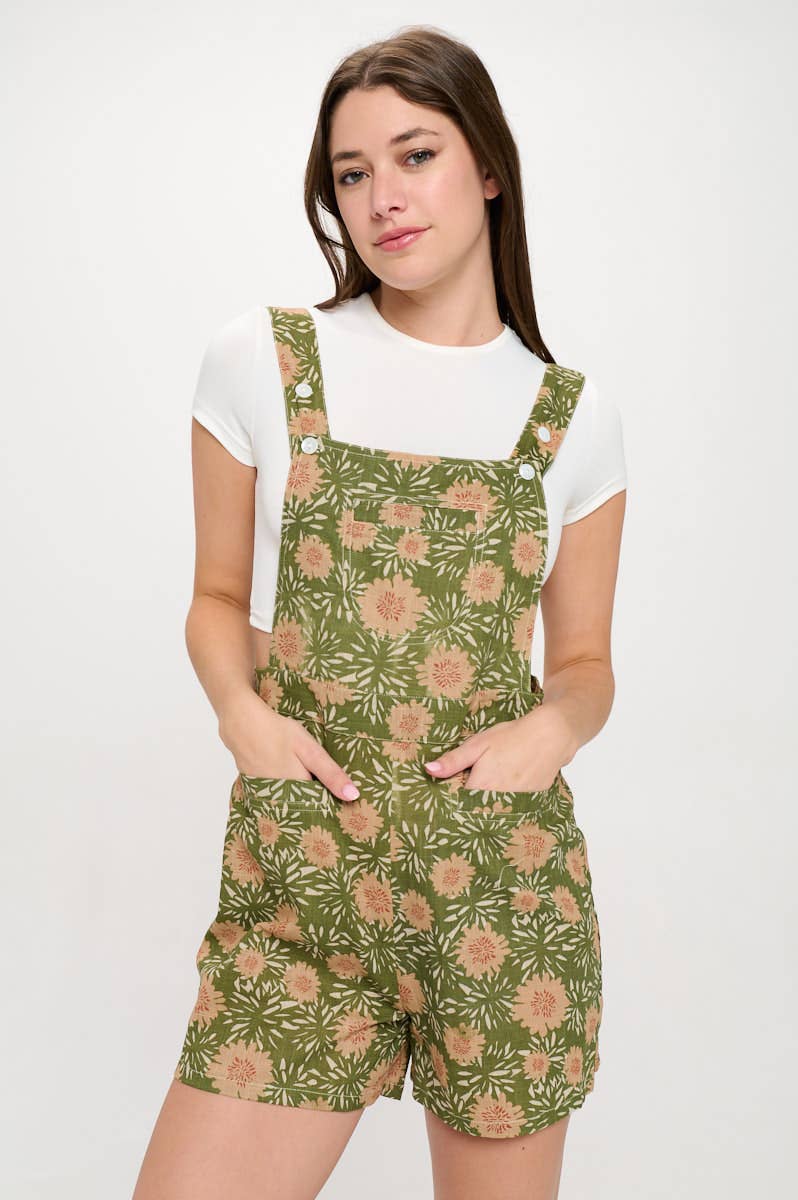 SHORTALLS | VINTAGE FLOWER BLOSSOM