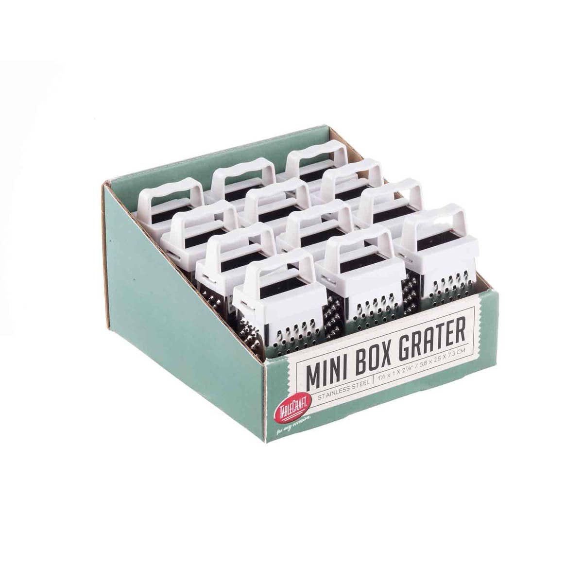 Mini 4-Sided Box Grater, Pack of 12