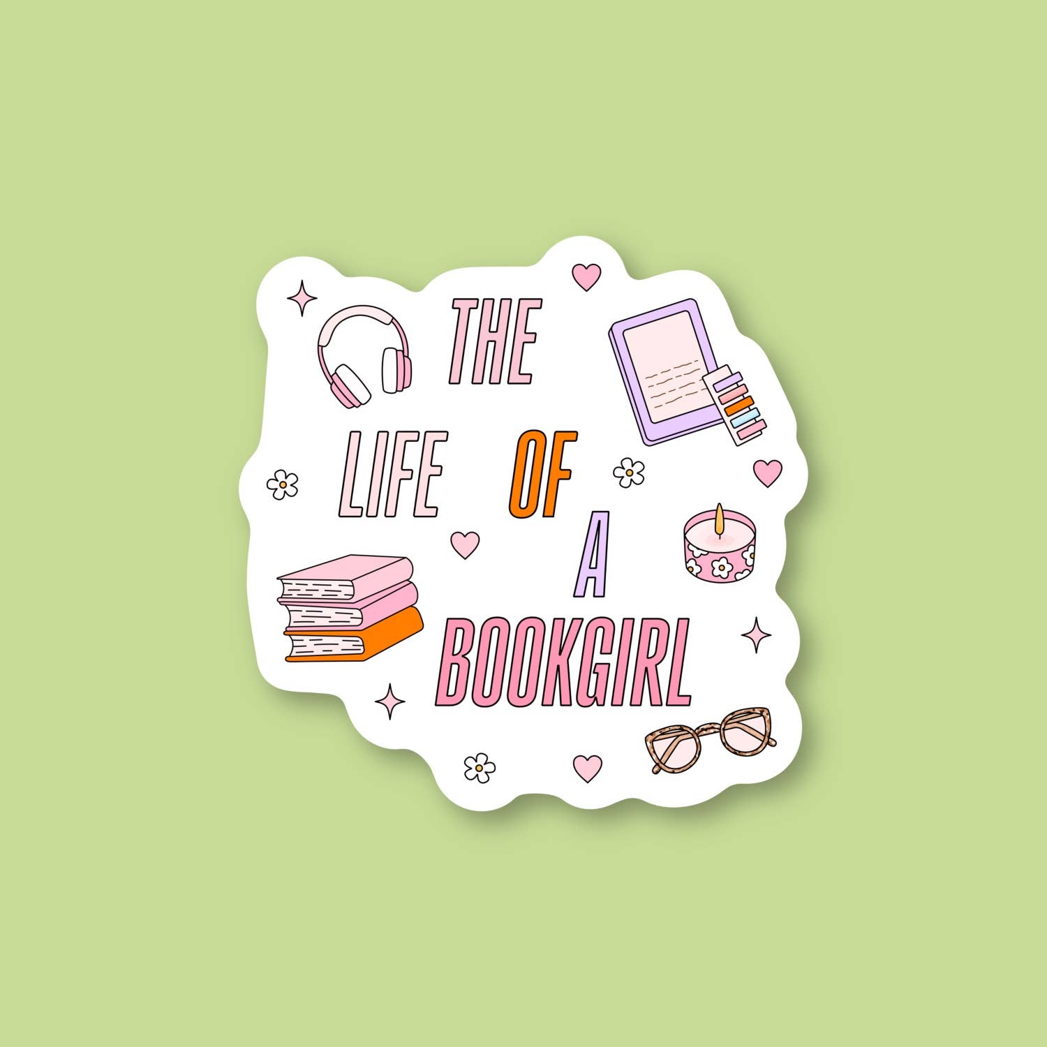 Sticker | The Life of a Bookgirl, Sticker
