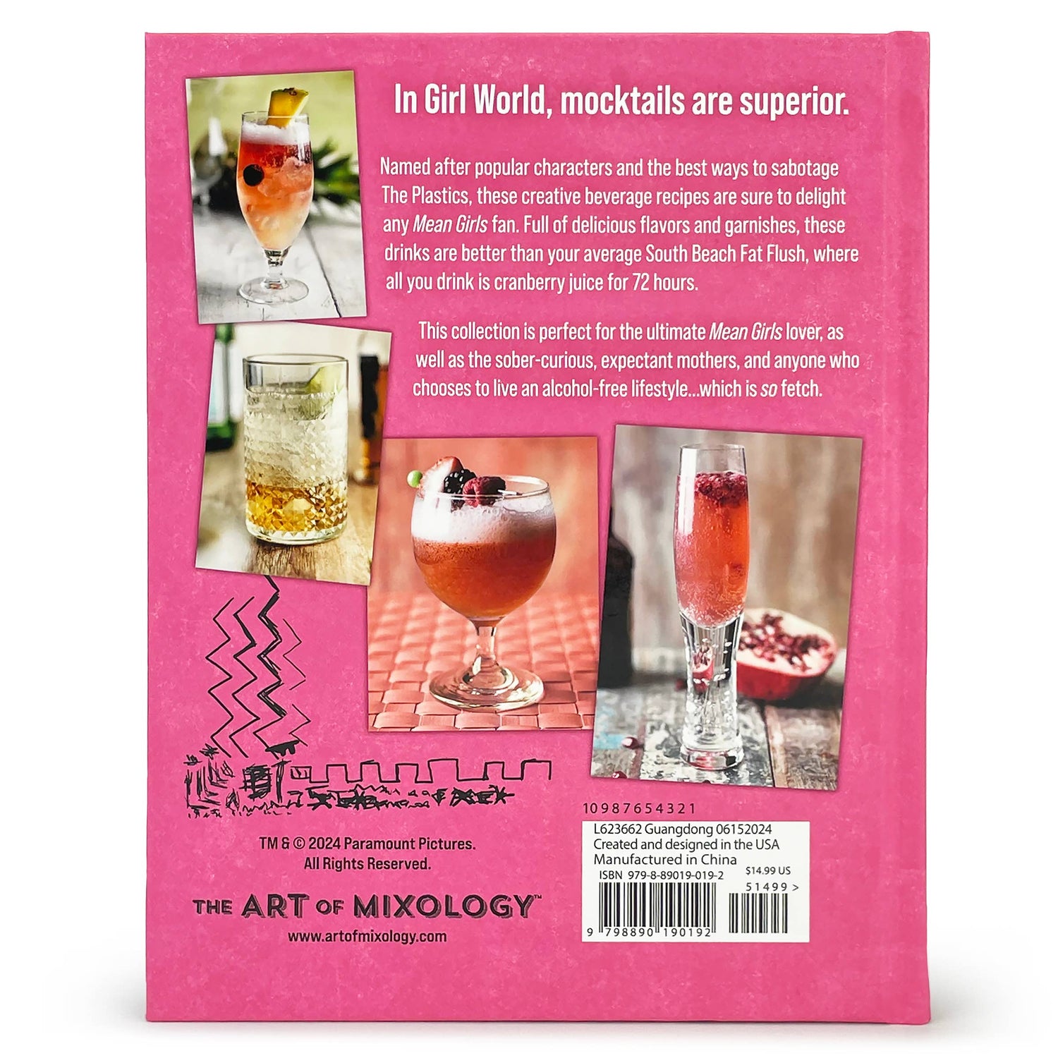 Book | Mean Girls Totally Fetch Mocktails Recipe Book