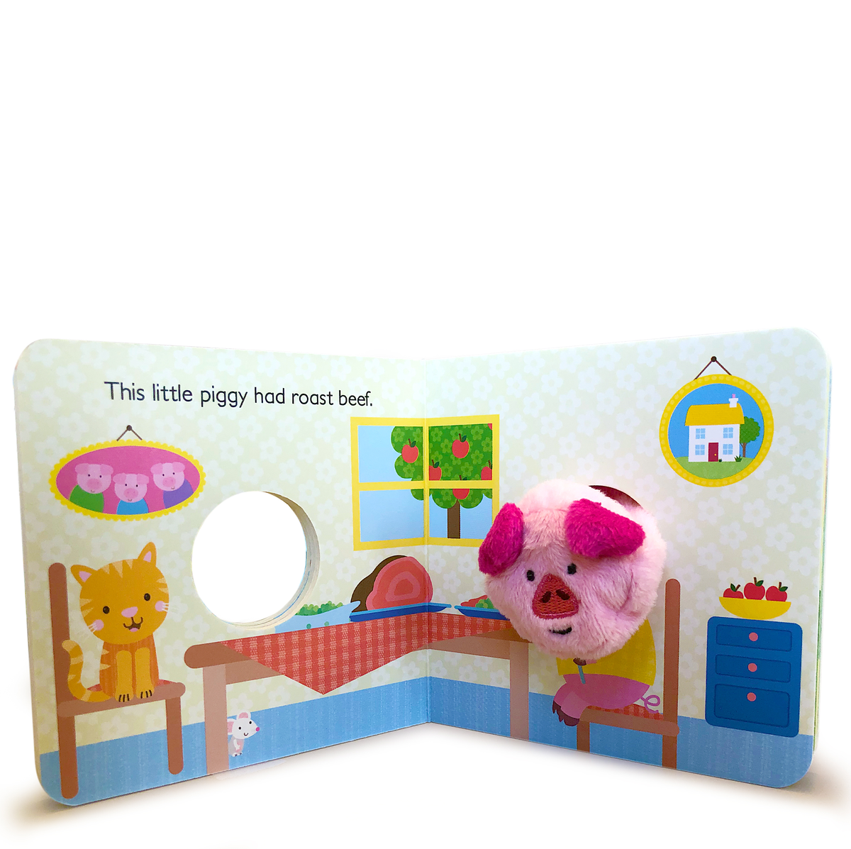 Children's Book | This Little Piggy Nursery Rhyme Finger Puppet Board Book