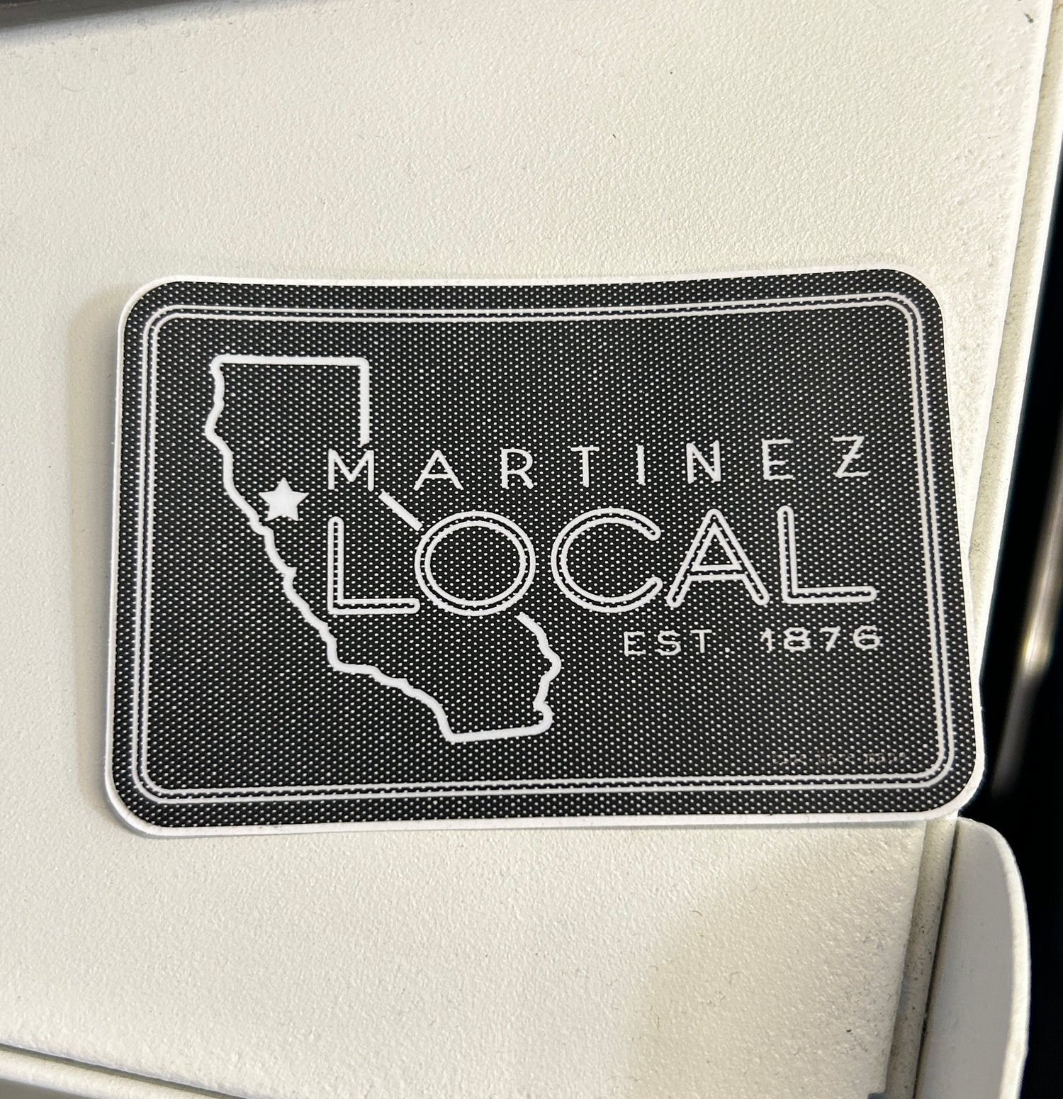Sticker | Martinez, California, Local