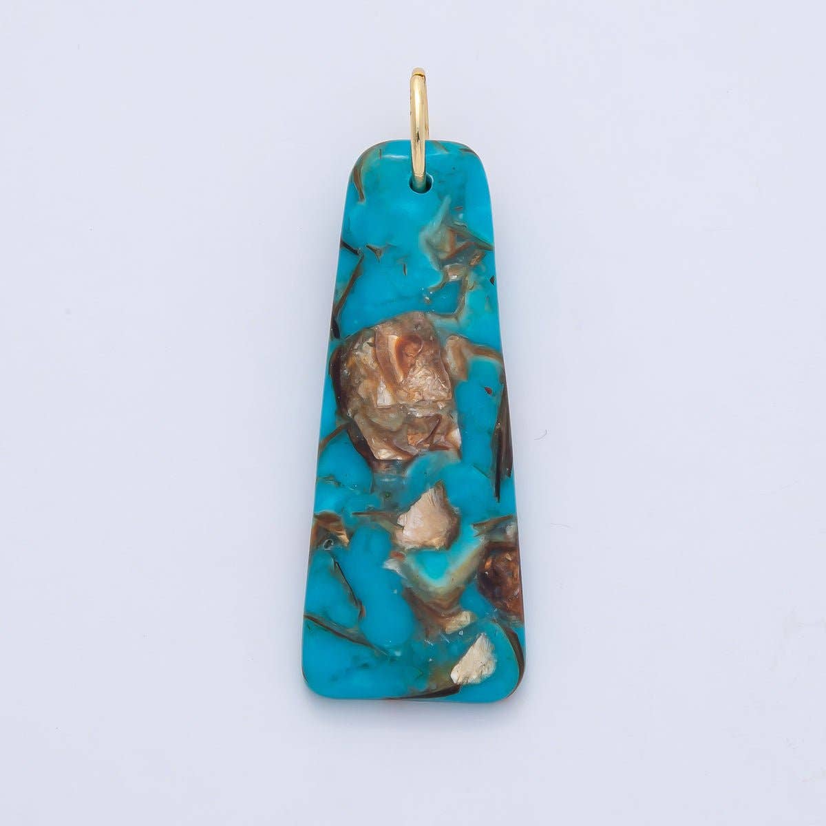 Turquoise Drop Earrings | 18K Gold Filled Boho Gemstone