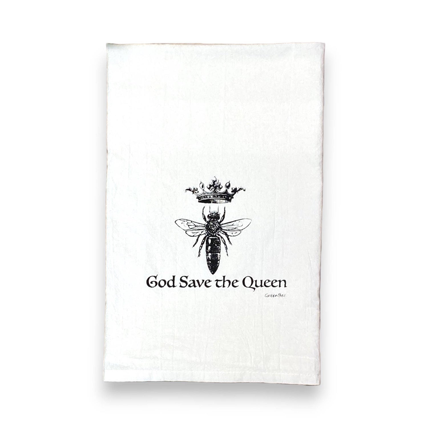 Queen Bee Dish Towel | Tea Towels | Royal Kitchen Towels