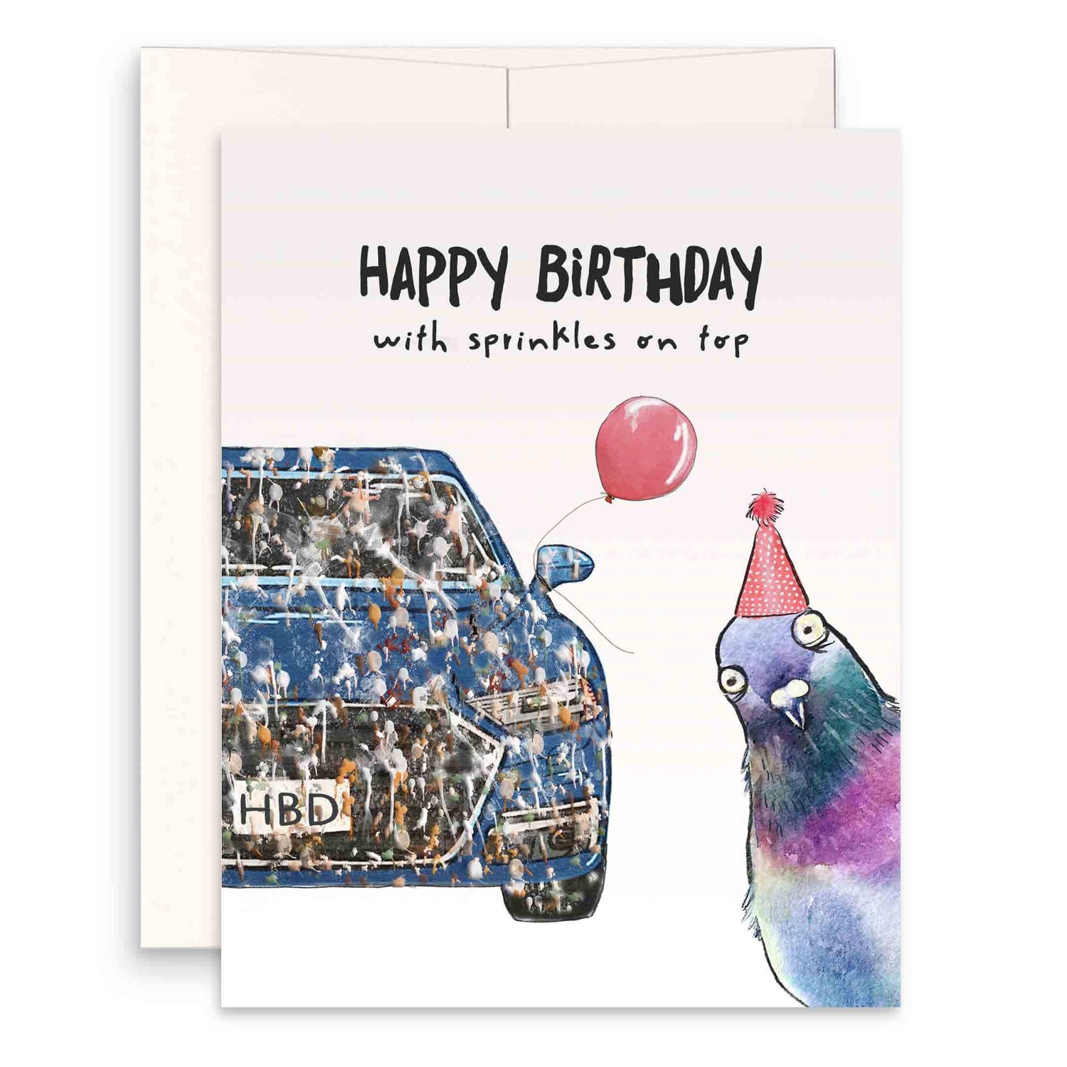 Greeting Card | Pigeon Birthday Sprinkle