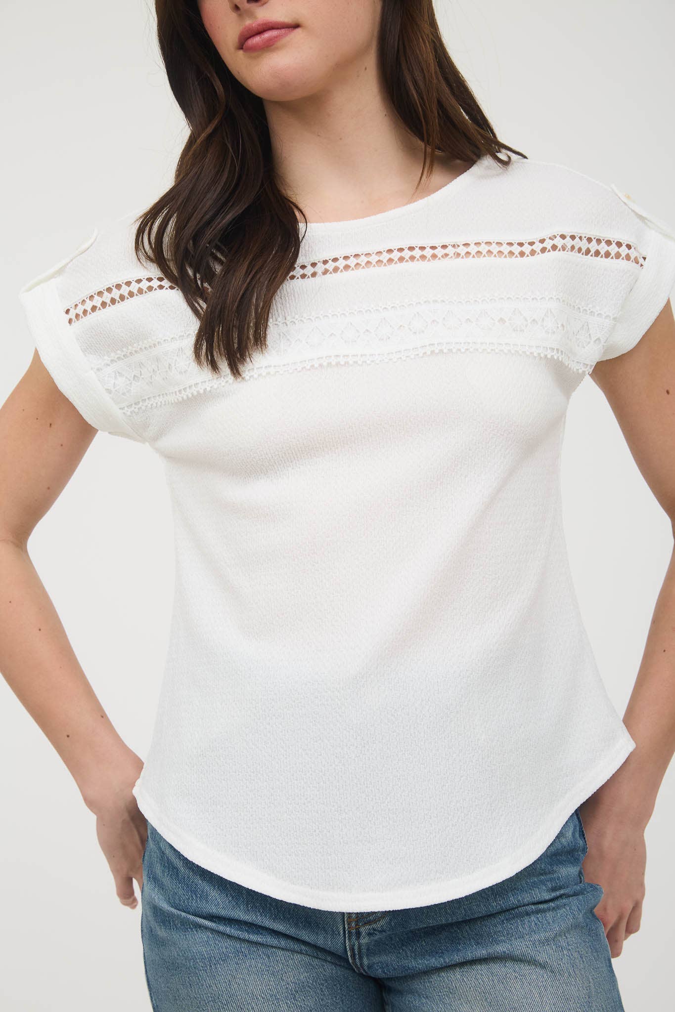 Blouse | Crinkle Lace