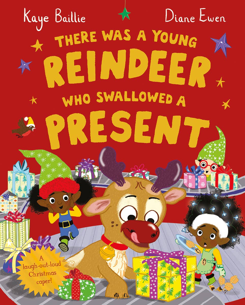 Children's Book | There Was a Young Reindeer Who Swallowed a Present
