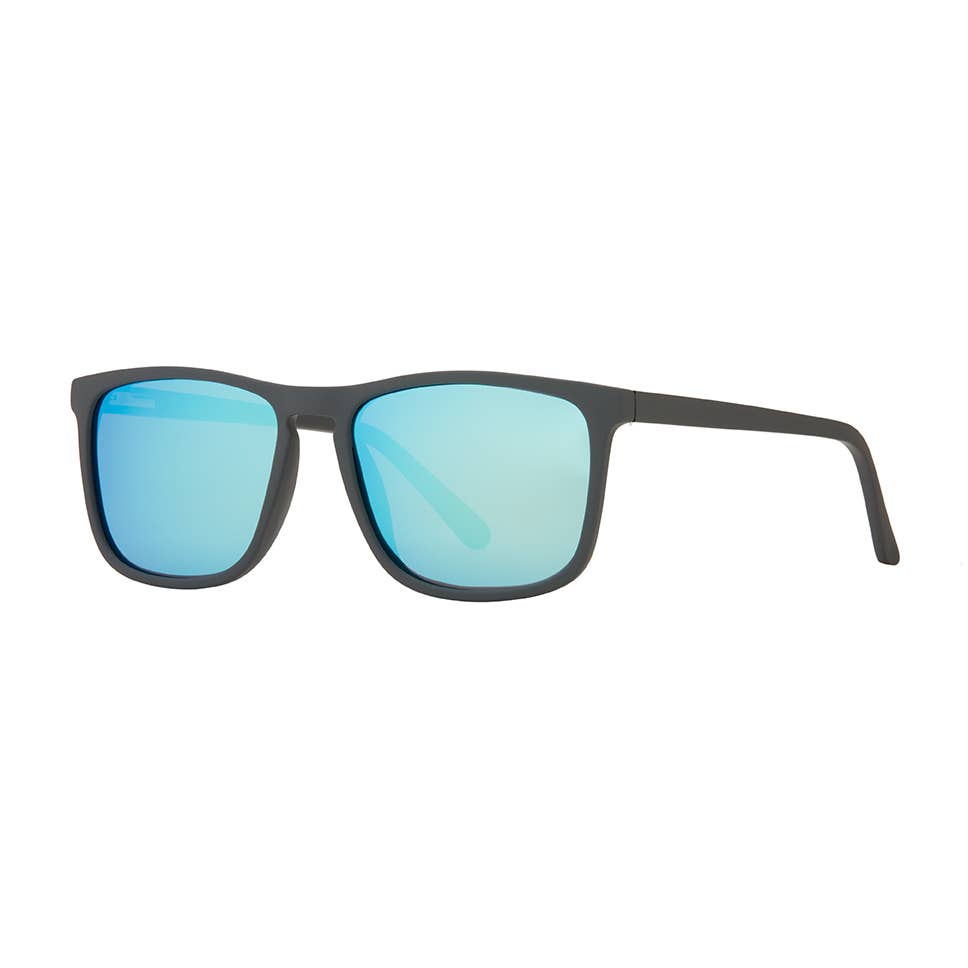 Blue Planet Sunglasses | Glacier - Soft Grey / Ice Blue Mirror Polarized
