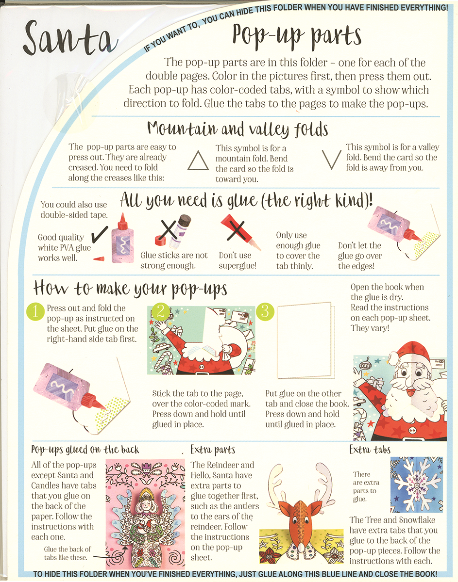 Children's Book | Color & Pop-Up: Christmas