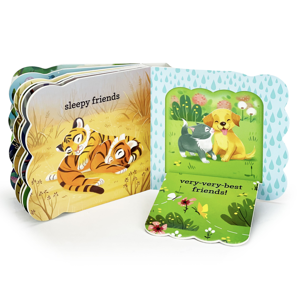 Children's Book | Babies Love Friendship Lift-a-Flap Board Book