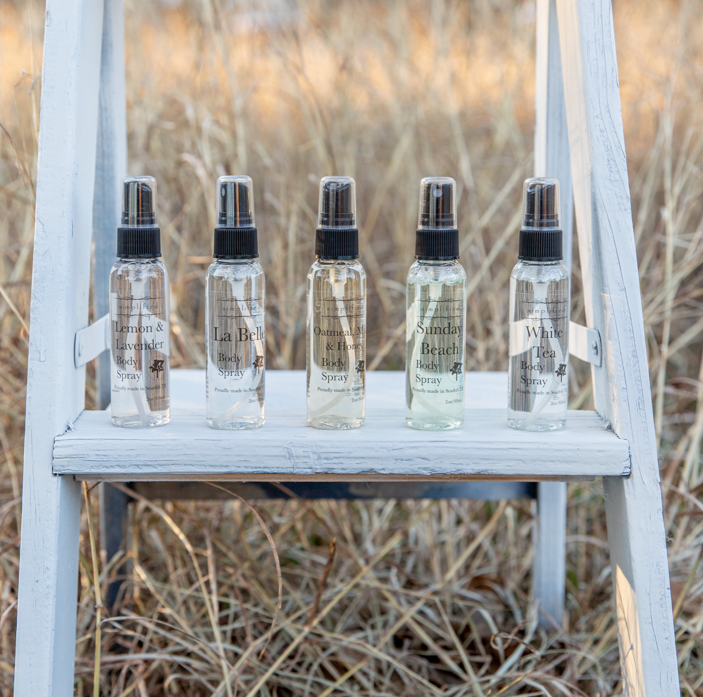 All natural 2oz Body Spray (Alcohol Free)