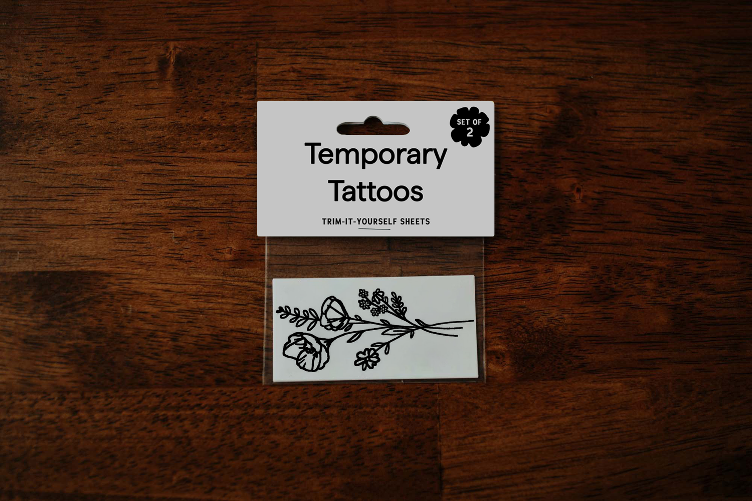 Wildflower Temporary Tattoos