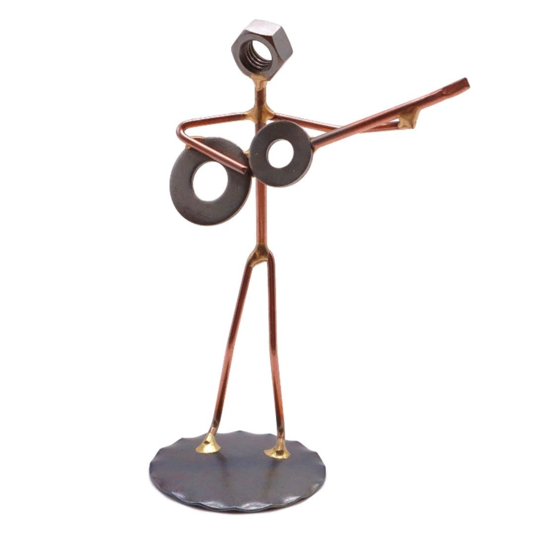Handmade Metal Figurine | Guitar