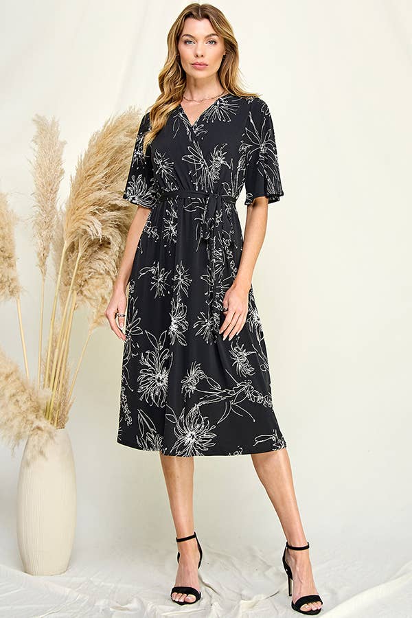 FLORAL DRESS