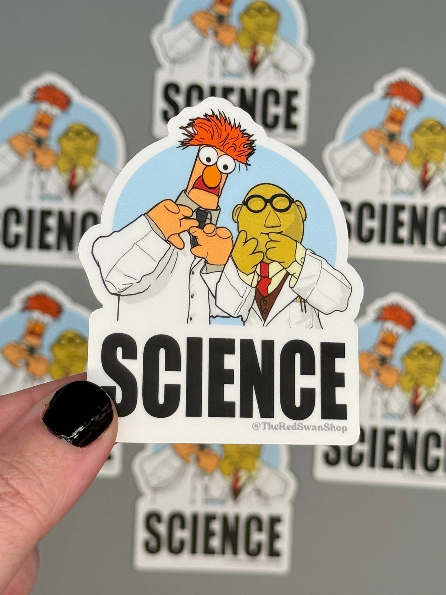 Vinyl Decal - The Muppets | Science Bunsen and Beaker