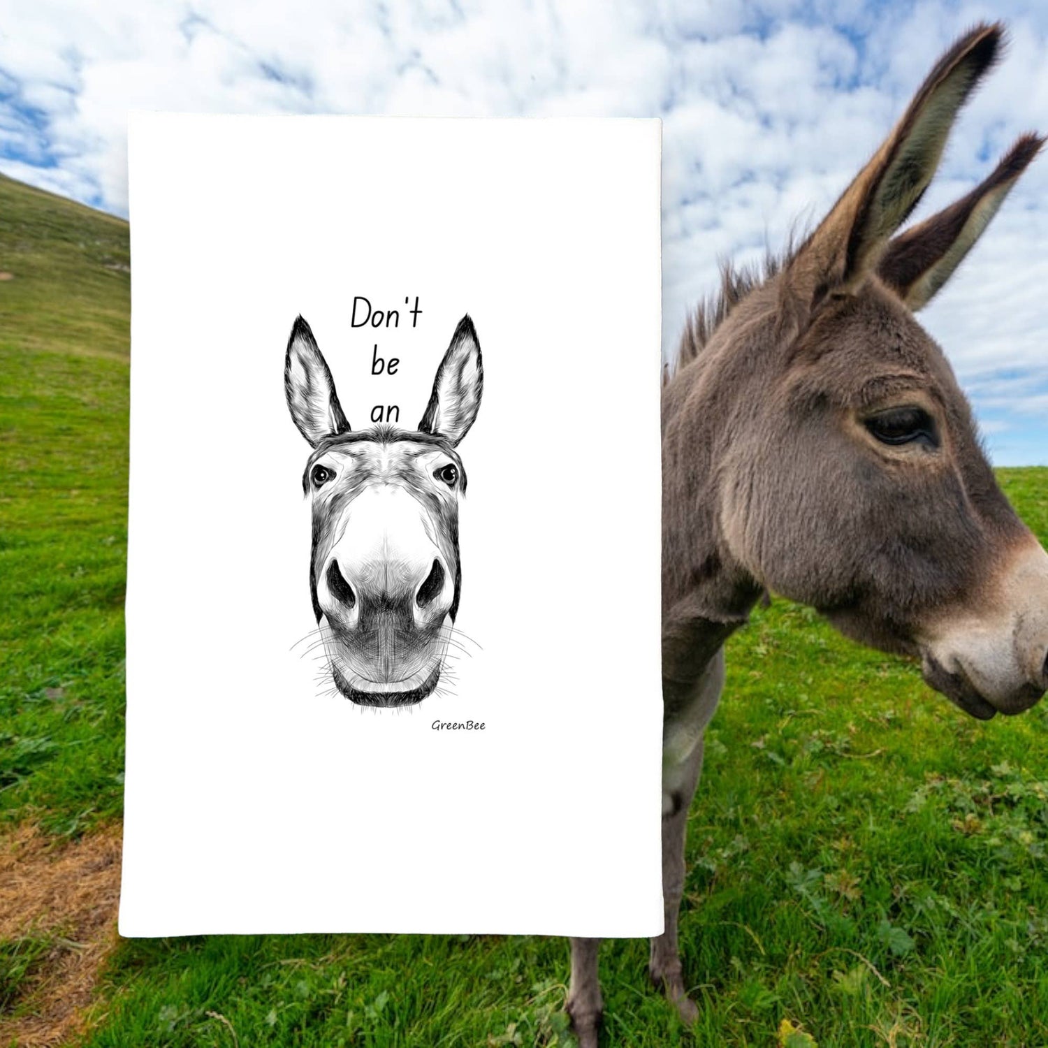 Don't Be An Ass Kitchen Towel | Tea Towels | Funny Towels