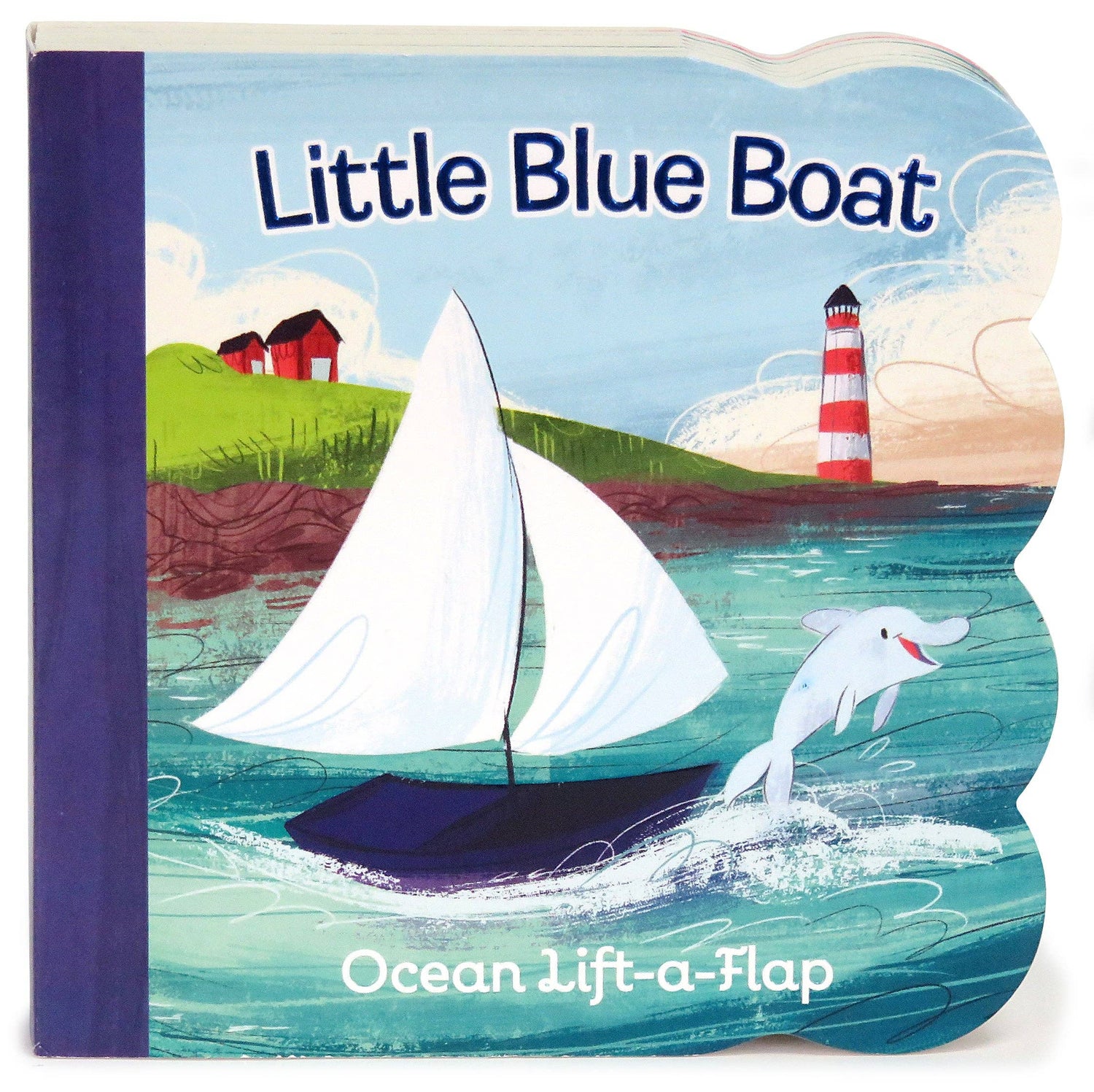 Children's Book | Little Blue Boat Lift-a-Flap Board Book