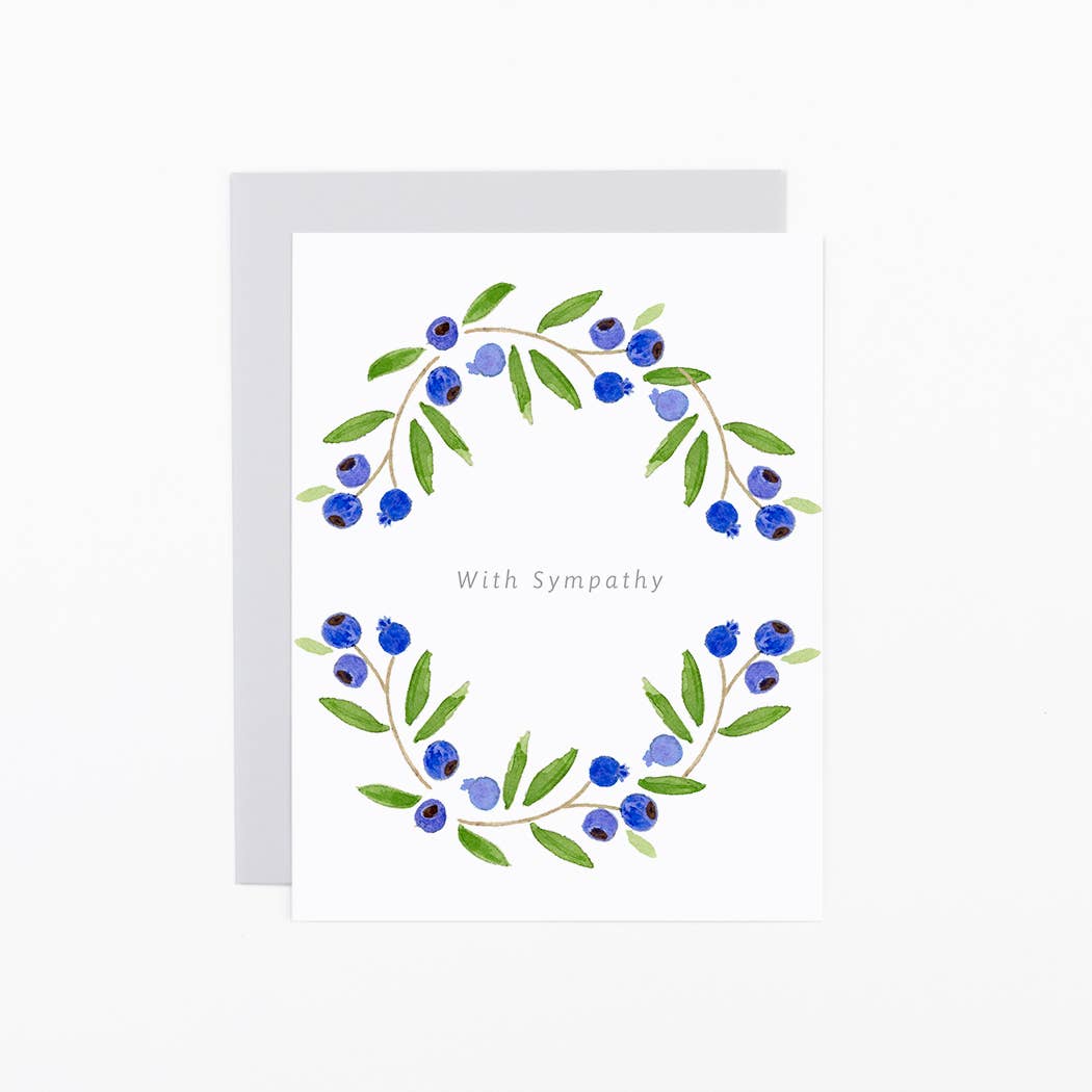 GC | Blueberry Sympathy Wreath