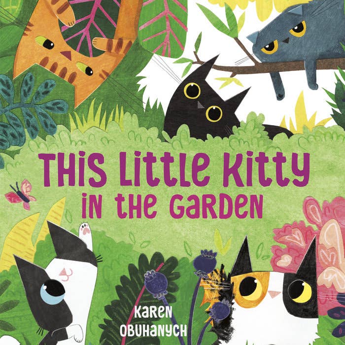 Children's Book | This Little Kitty in Garden