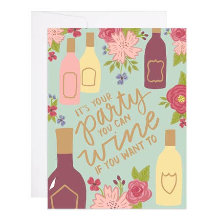 Greeting Card | Wine Birthday