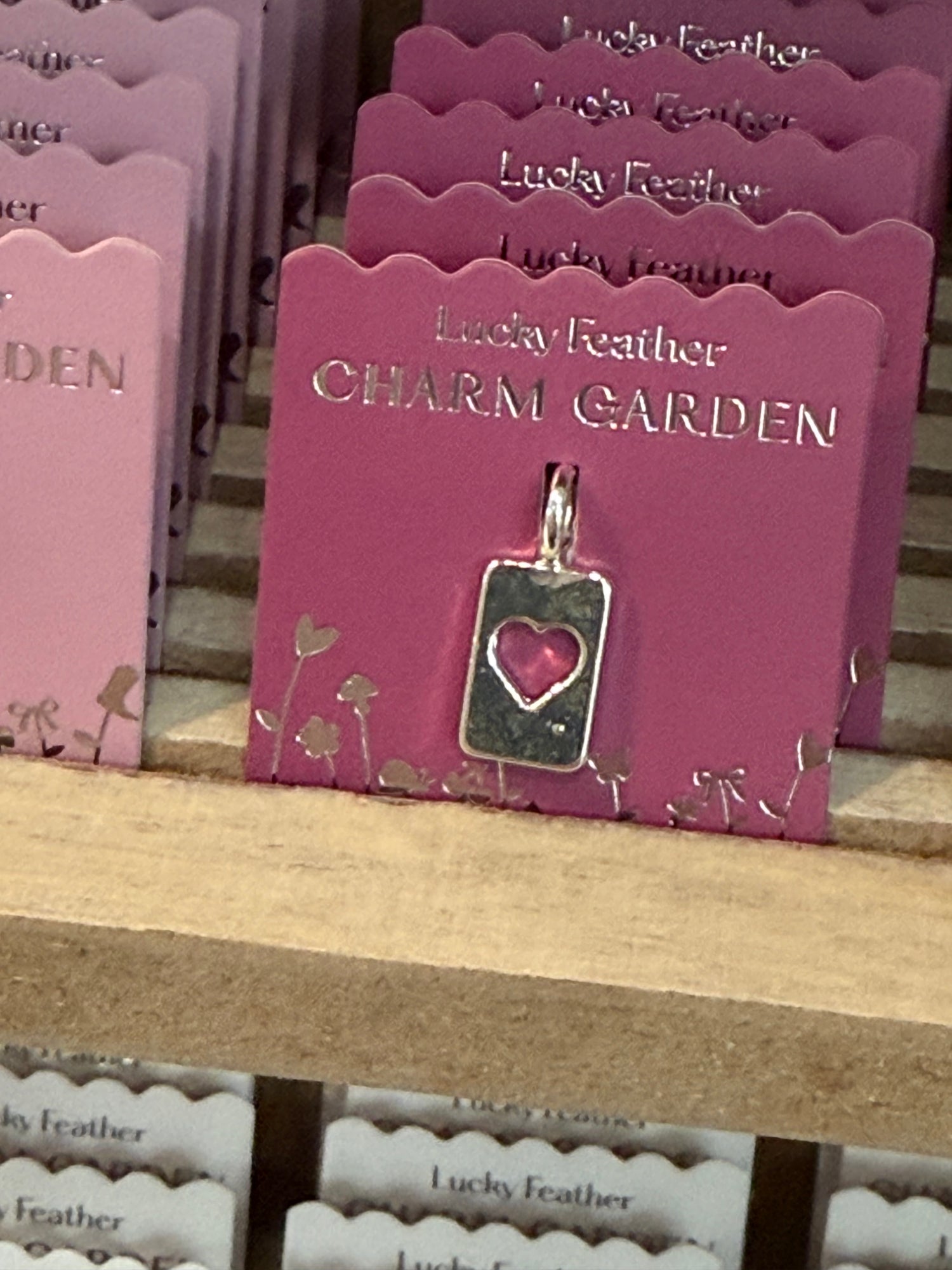 Jewelry Charm Garden - Cutout Heart