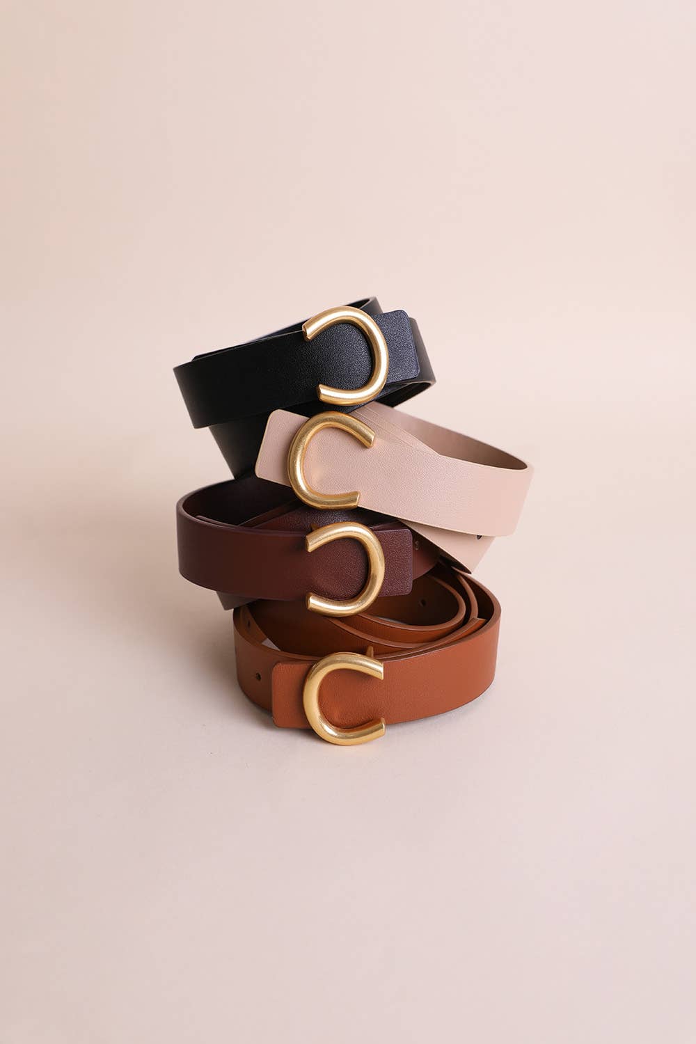 Minimalist Gold Horseshoe Belt - Top Seller