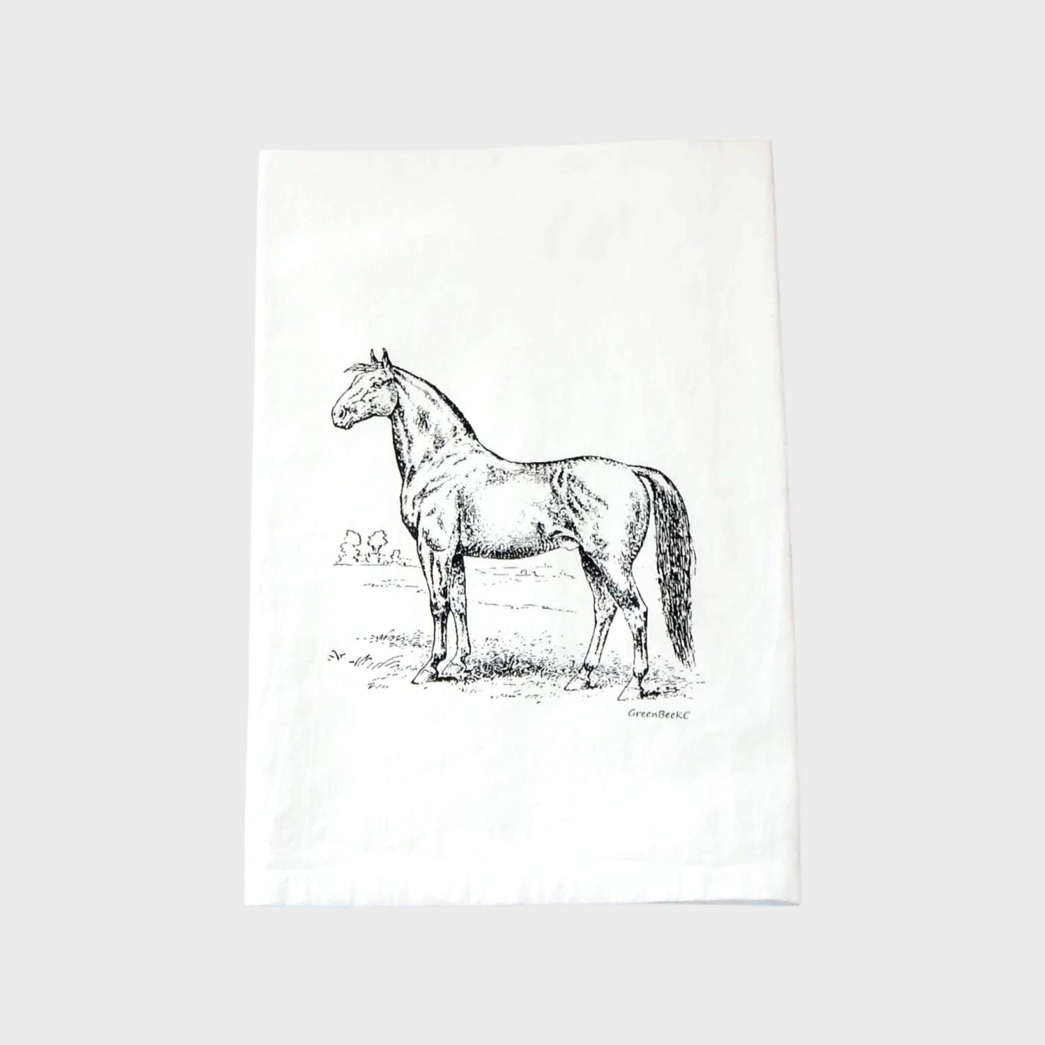 Horse Kitchen Towel | Tea Towels | Flour Sack Dish Towels