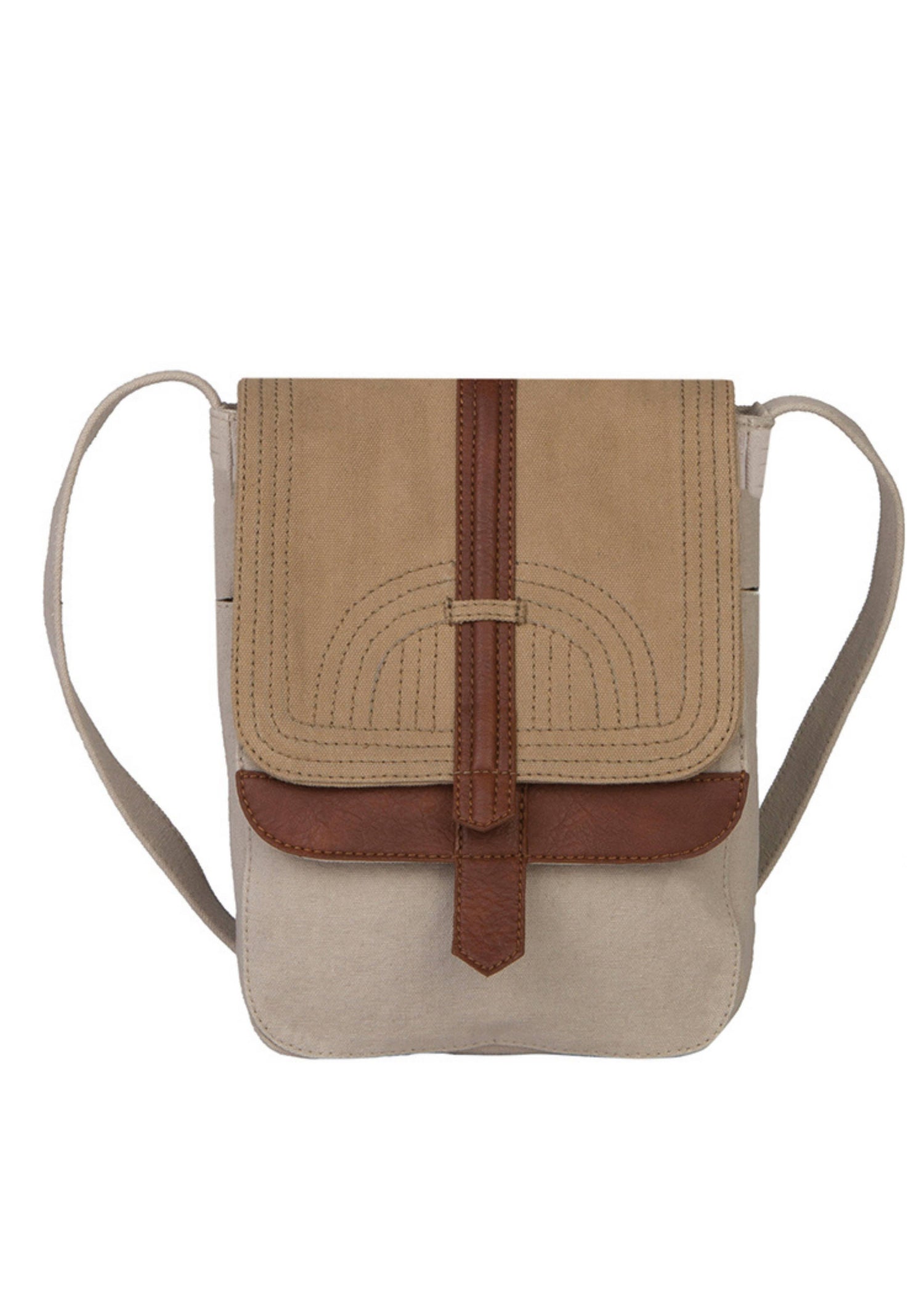 Crossbody | Goldenrod Military Up-Cycled Canvas