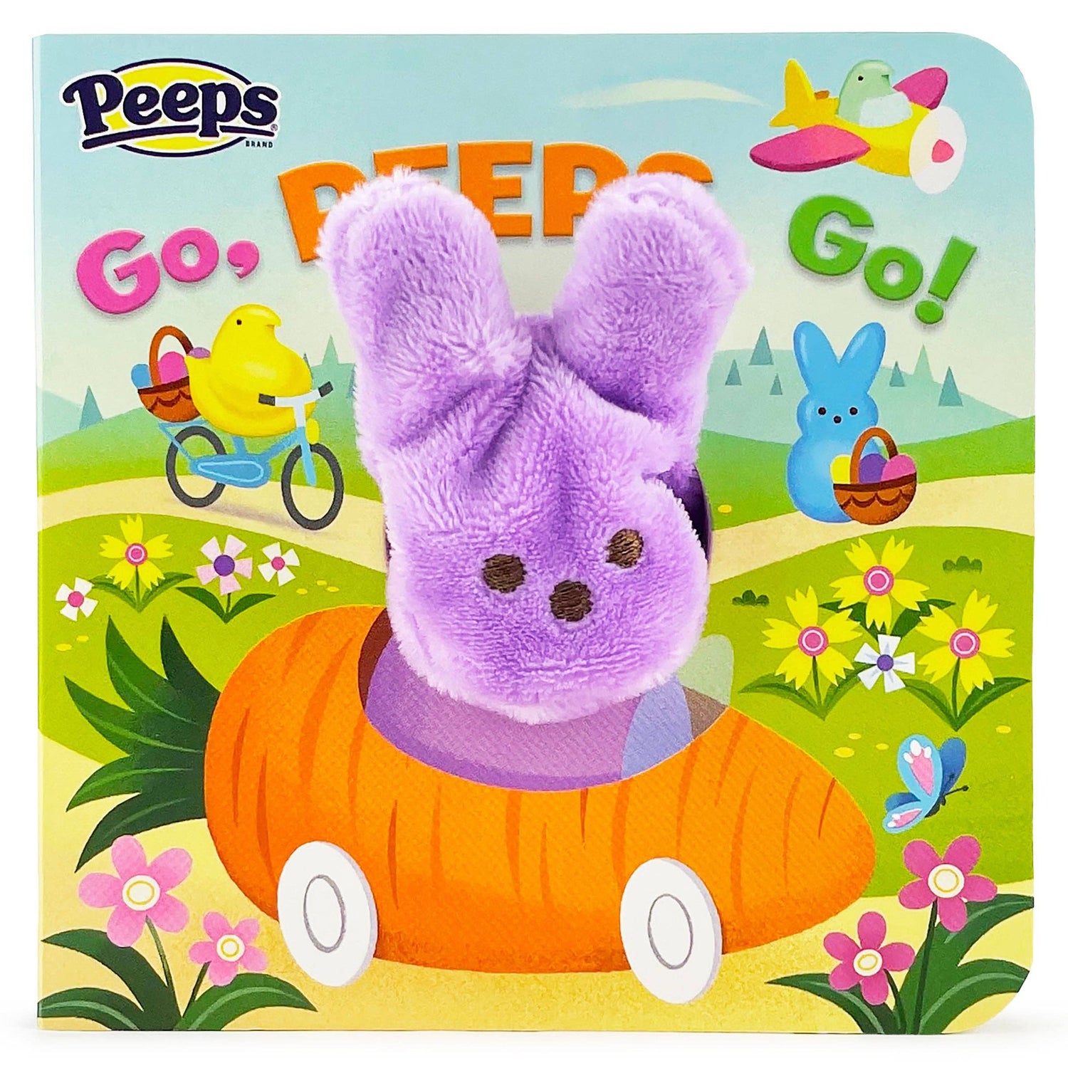 Easter Book | Peeps Go, Peeps, Go! Easter Finger Puppet Board Book